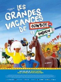 Affiche Les Grandes vacances de cowboy et indien