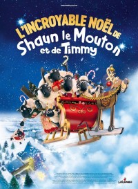 Affiche L'Incroyable No&euml;l de Shaun le mouton 