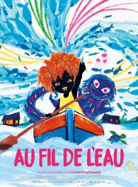 Affiche Au fil de l&rsquo;eau