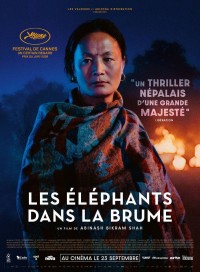 Affiche Les &eacute;l&eacute;phants dans la brume